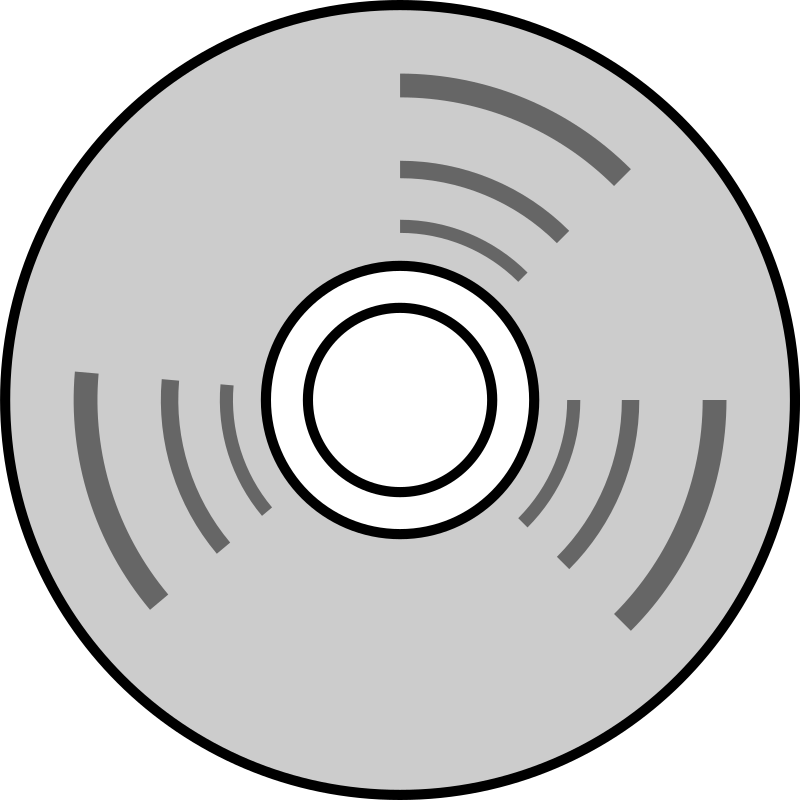 it-disk-line drawing