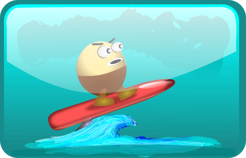 Surfing Egghead