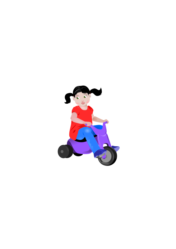 Toddler On Trike 