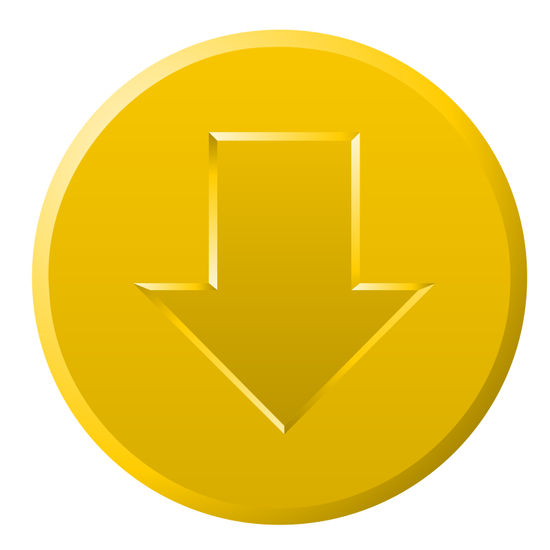 Golden Download Button