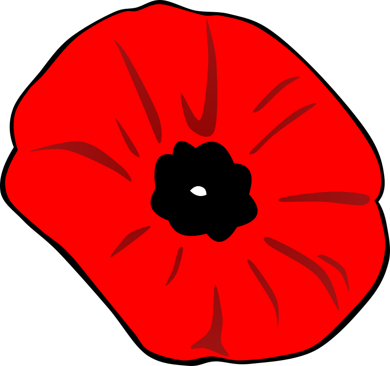 Poppy (Remembrance Day) - Openclipart