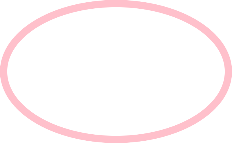 simple pink ellipse