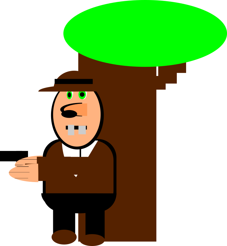 cartoon cowboy
