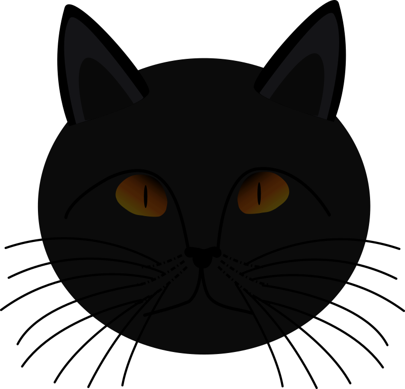 Black Cat Face