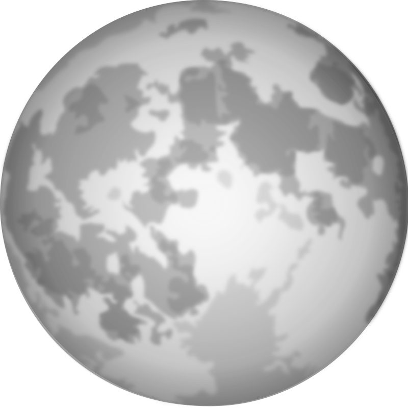 Bright Full Moon PNG by clairesolo on DeviantArt