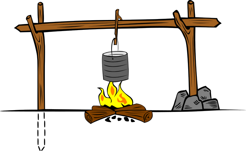 Campfires and cooking cranes