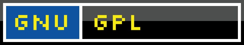 GNU License Web Badge