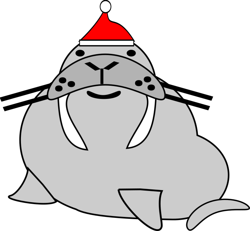 santa walrus