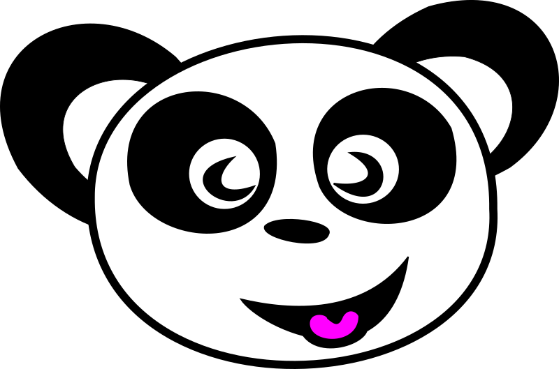 Happy Panda Face