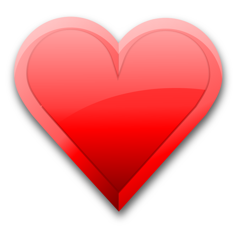 Red Hearts - Openclipart