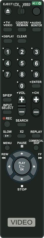 VCR Remote Control