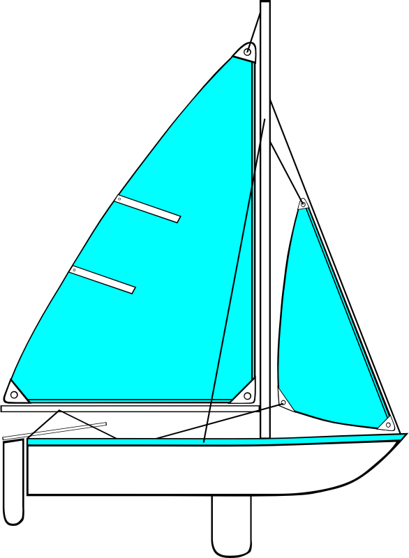 Sailing Parts of Boat Illustration