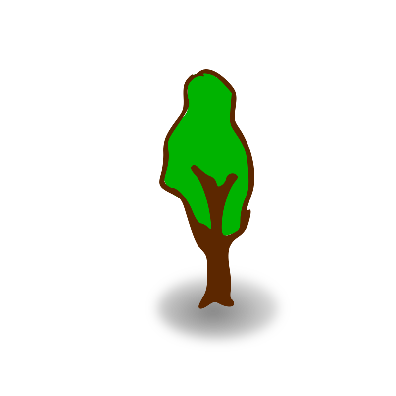 RPG map symbols: tree