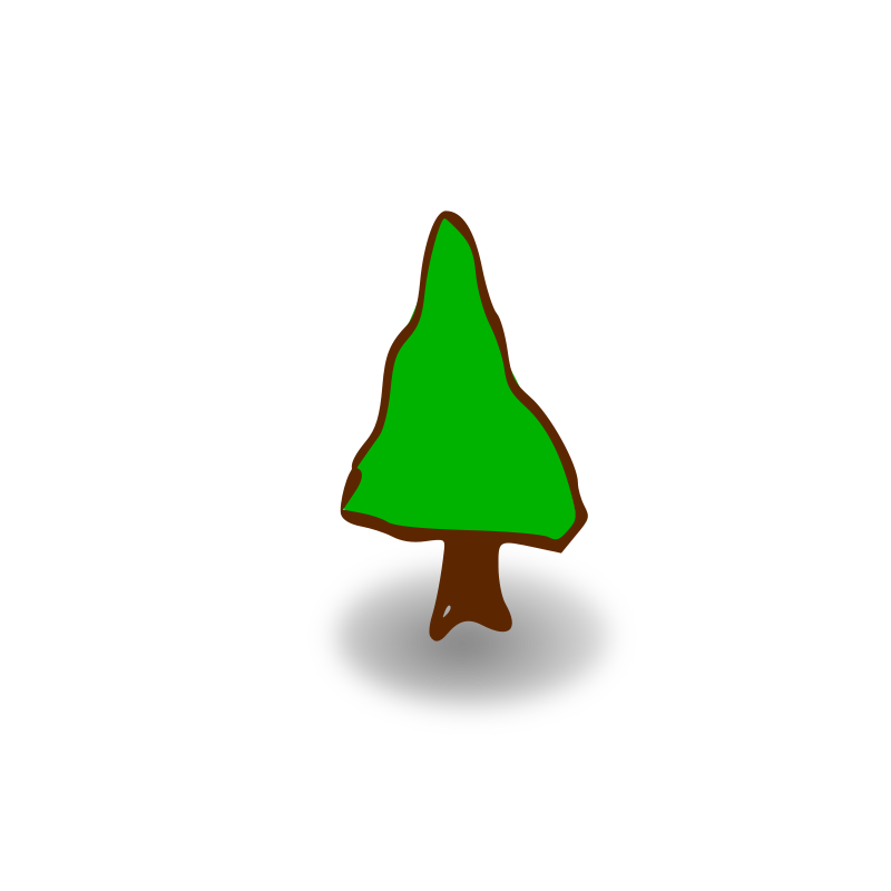 RPG map symbols: tree