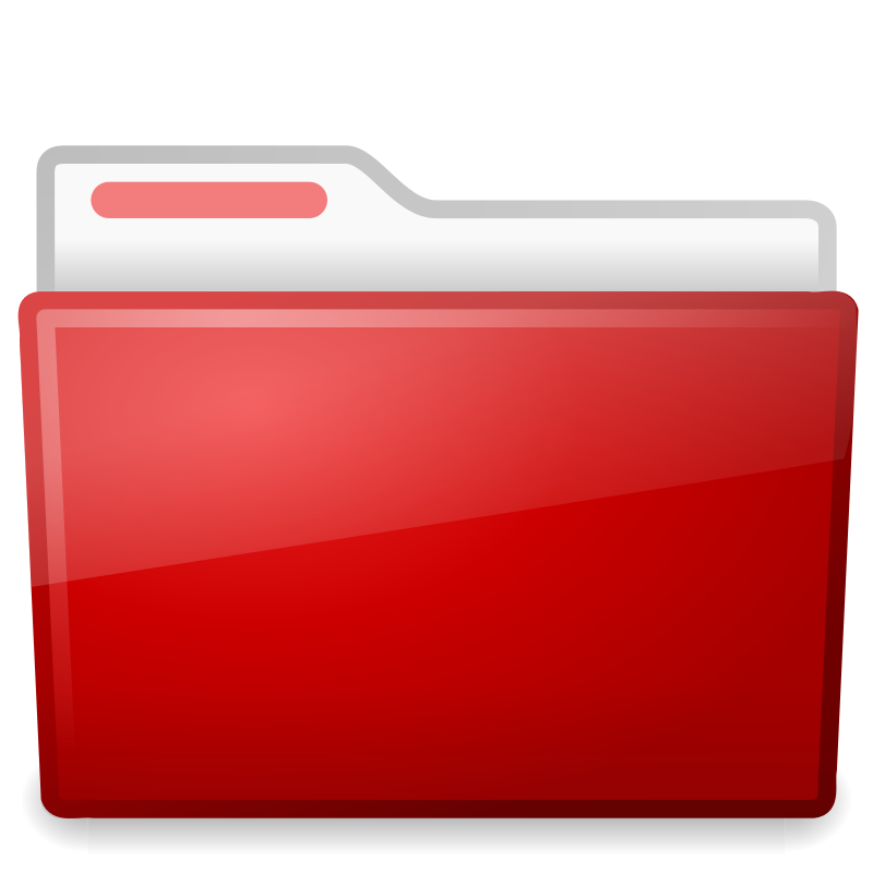 Red Ubuntu Folder