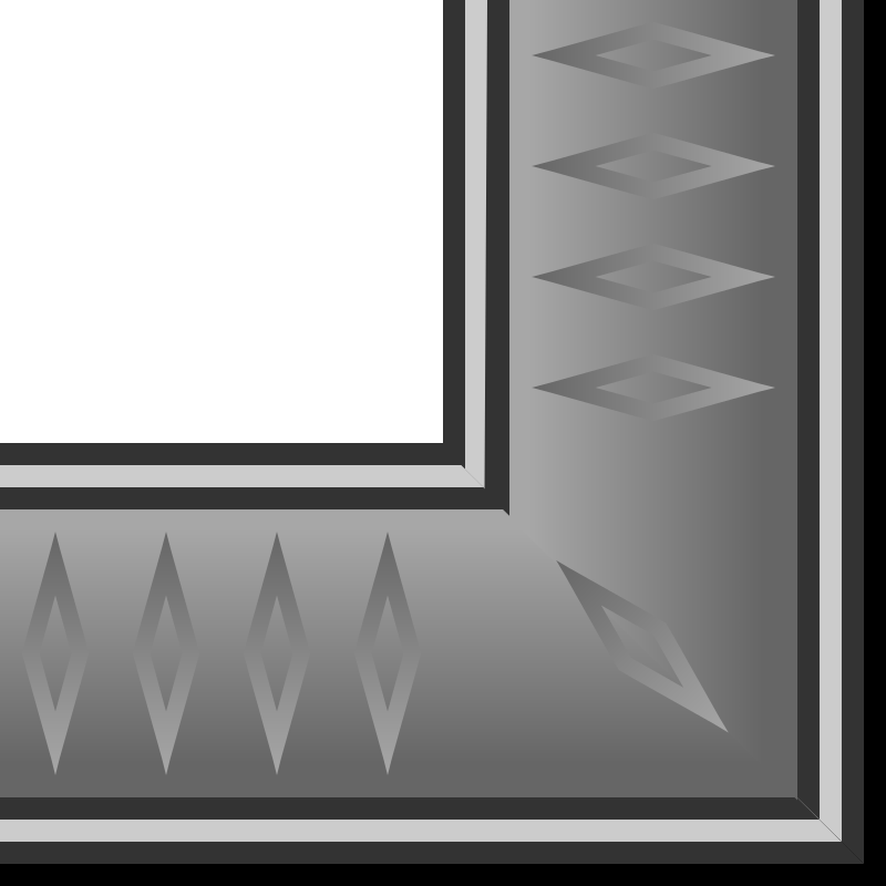 RPG map graphite border 5