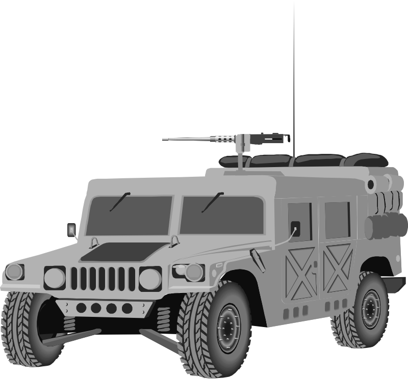 Humvee Trailer Clip Art