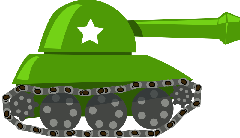 cartoon tank