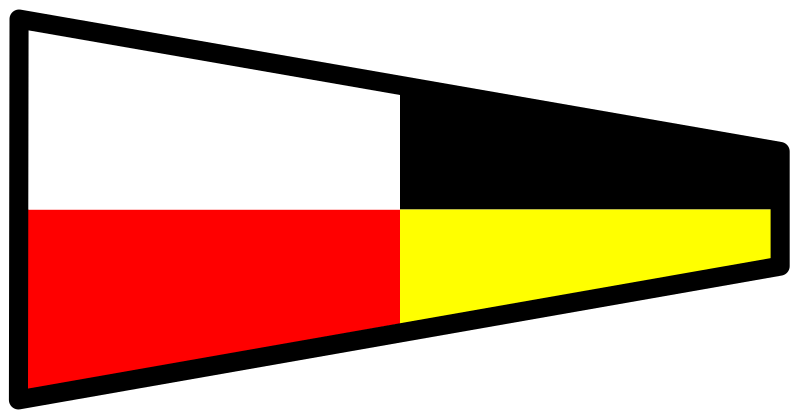 signal flag 9