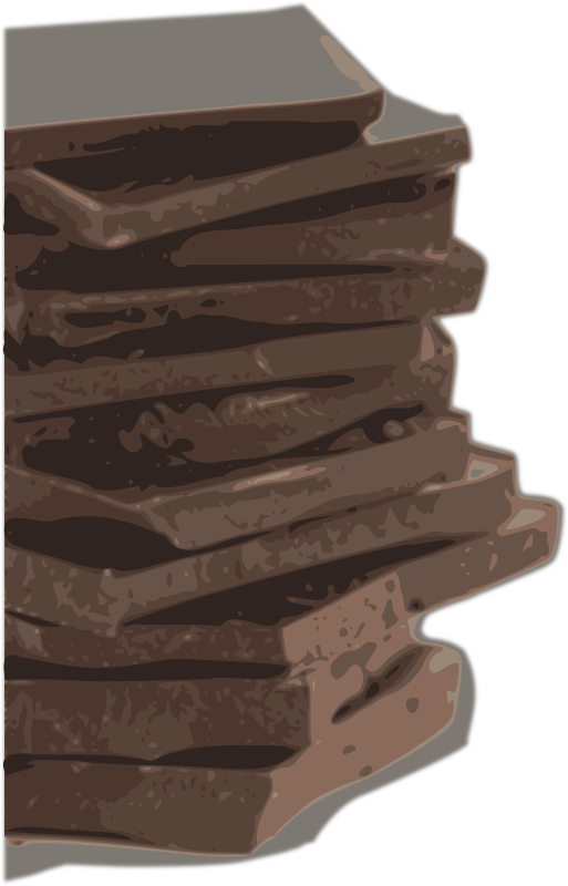 Chocolate Block Pieces (Tracing)