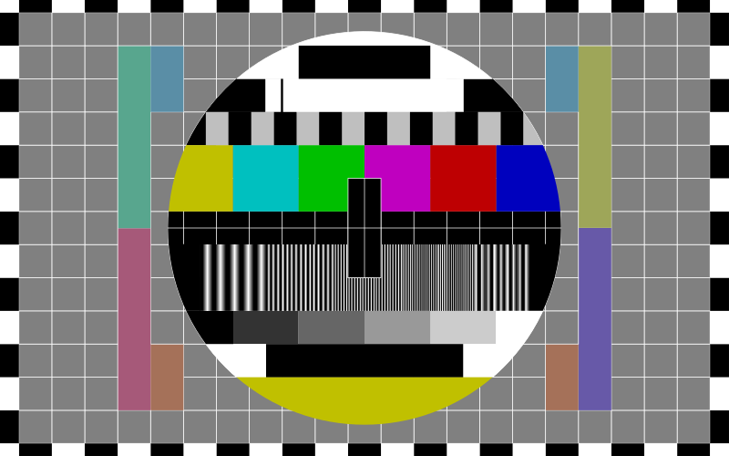 TV testscreen