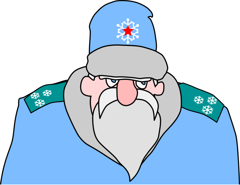 Colonel Frost - russian military Santa Claus