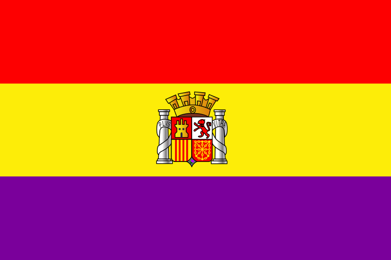 Flag of Spain second republic historic