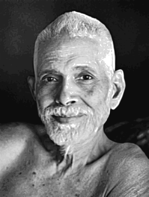 Ramana Maharishi - traced