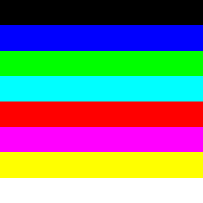 8 color palette