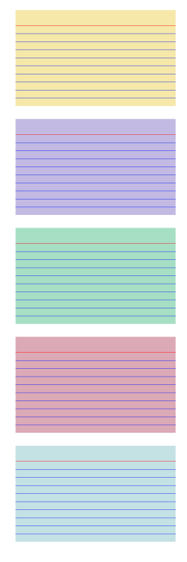 Index Card Png - PNG Image Collection