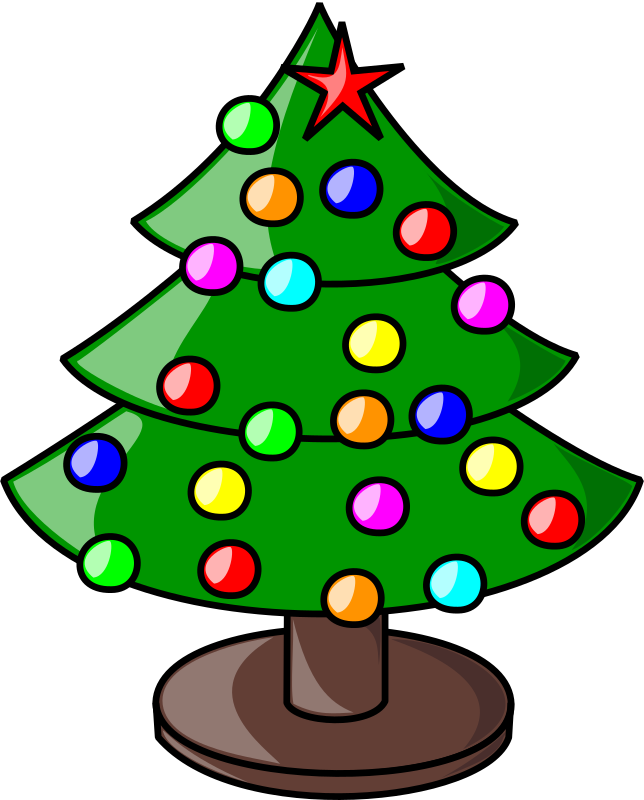 christmas tree clip art microsoft - photo #19
