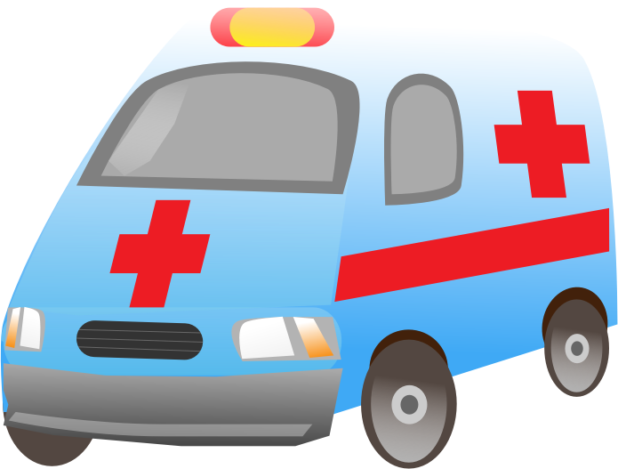 Ambulance by Angrydrummer - A clipart of an ambulance.