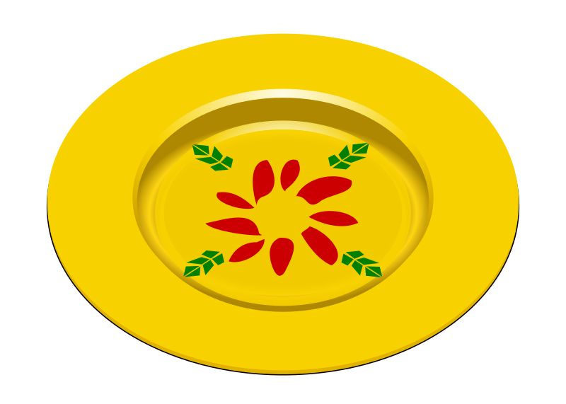 Clipart - Party Dish 2