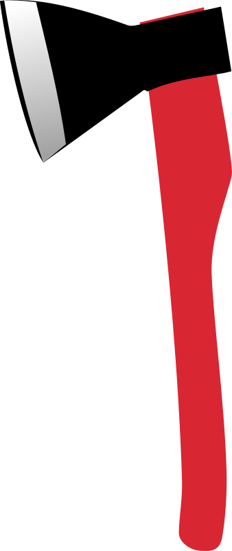 Clipart - Fire axe 2