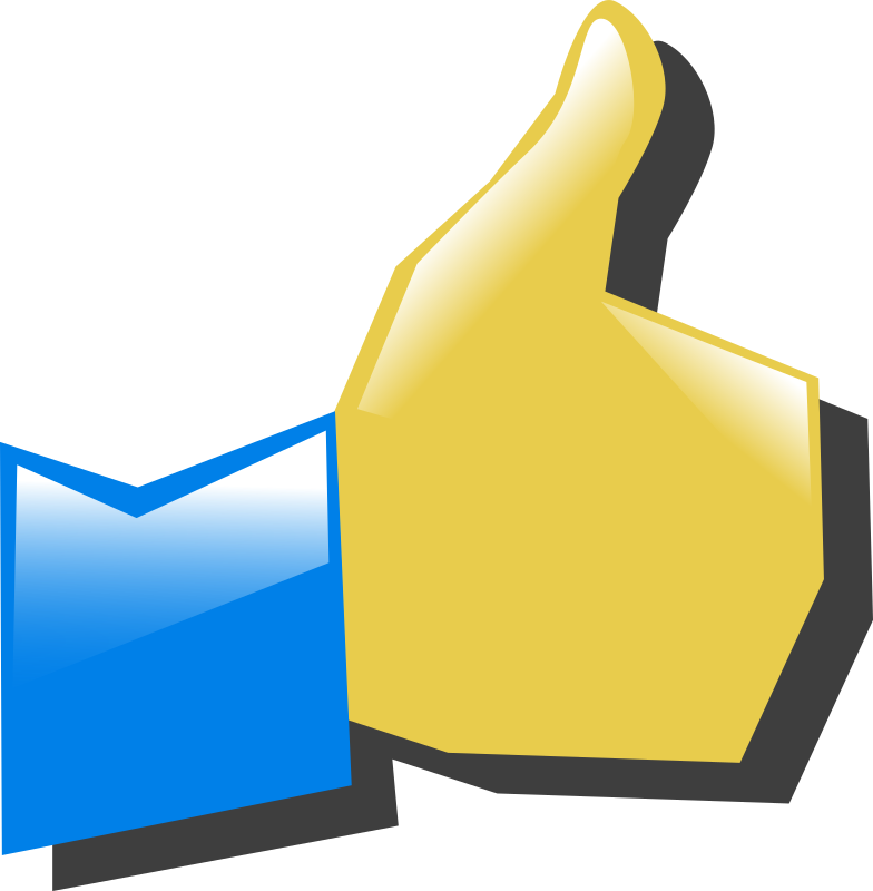 microsoft clipart thumbs up - photo #13