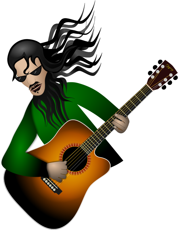 free clipart guitar player - photo #31