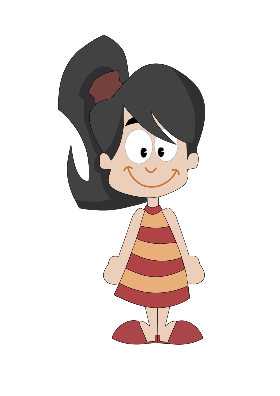 free animated girl clipart - photo #26