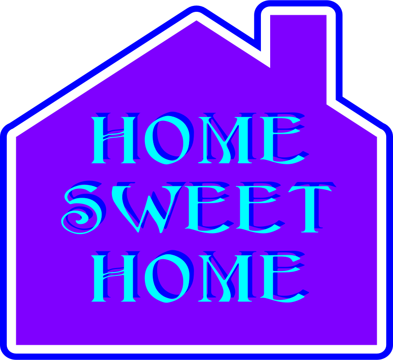 clipart home sweet home - photo #3
