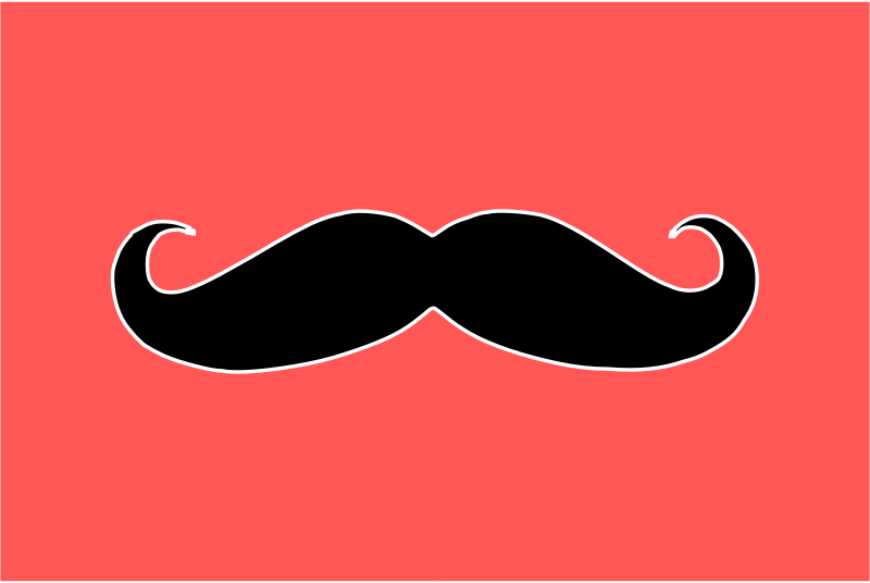 Clipart - Mustache