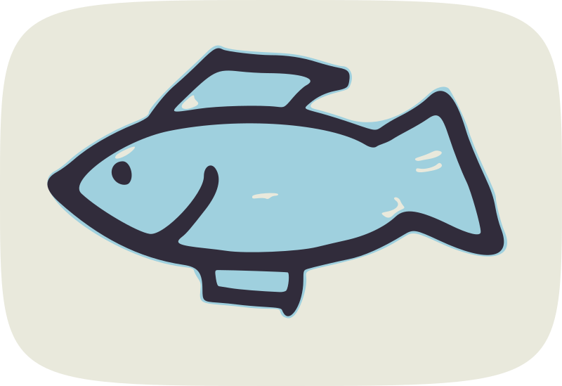 Download Clipart - simple fish