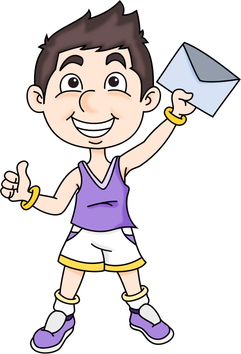 Mail Boy by knollbaco - Athletic child receiving an email
