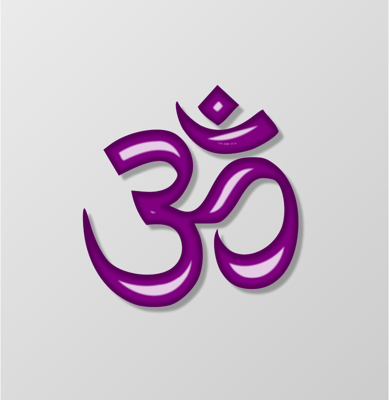 symbol of the om hinduism Clipart Om