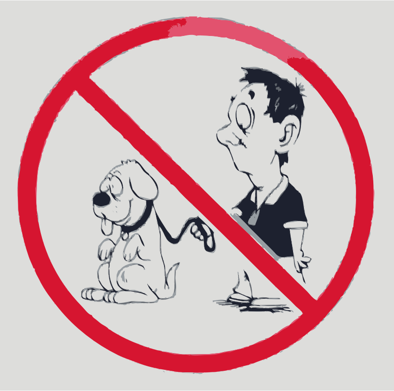 free clipart no dogs allowed - photo #33