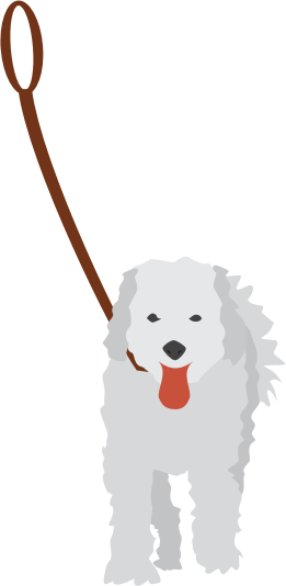 free clipart dog with leash - photo #43
