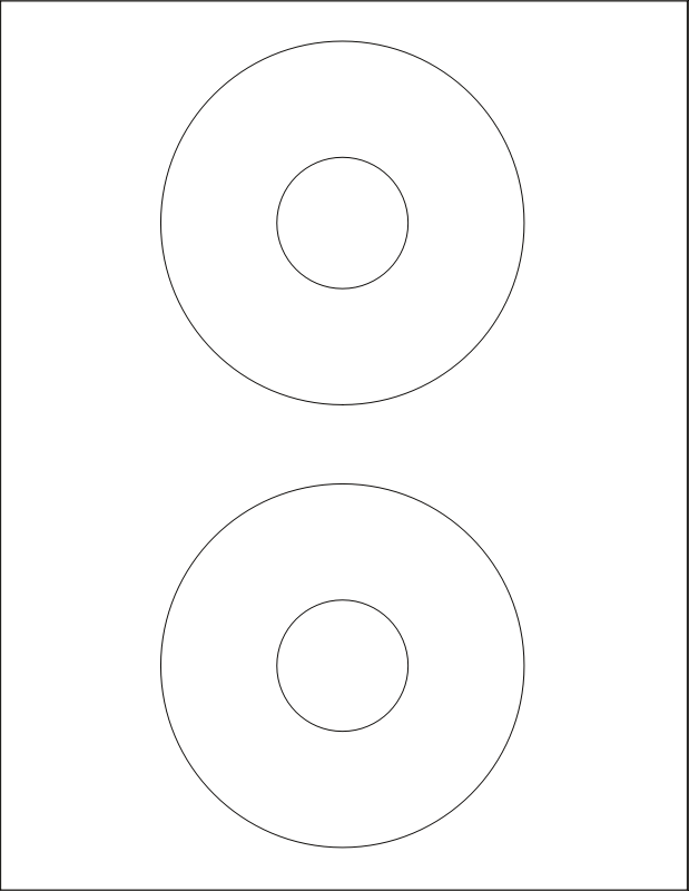 cd print template
