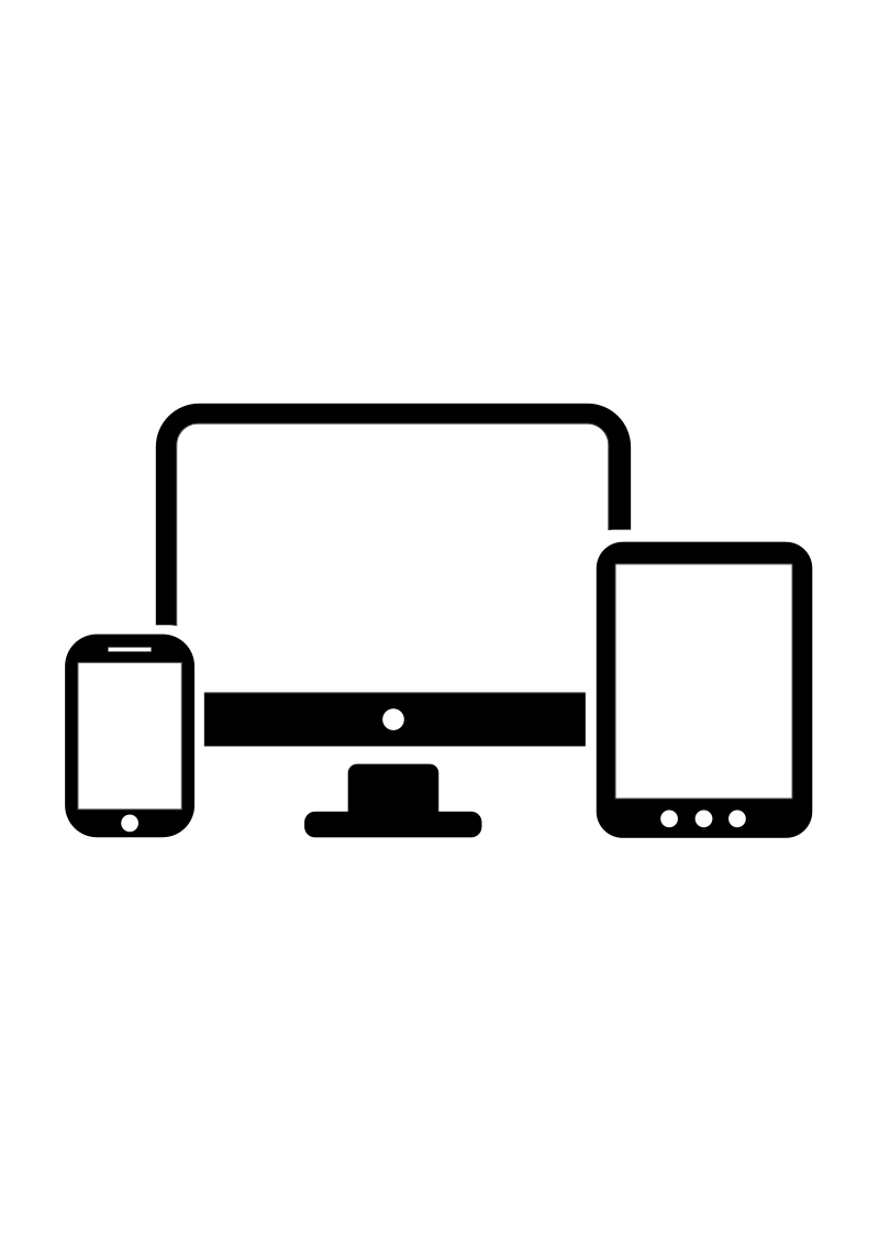 Computer, smartphone and tablet