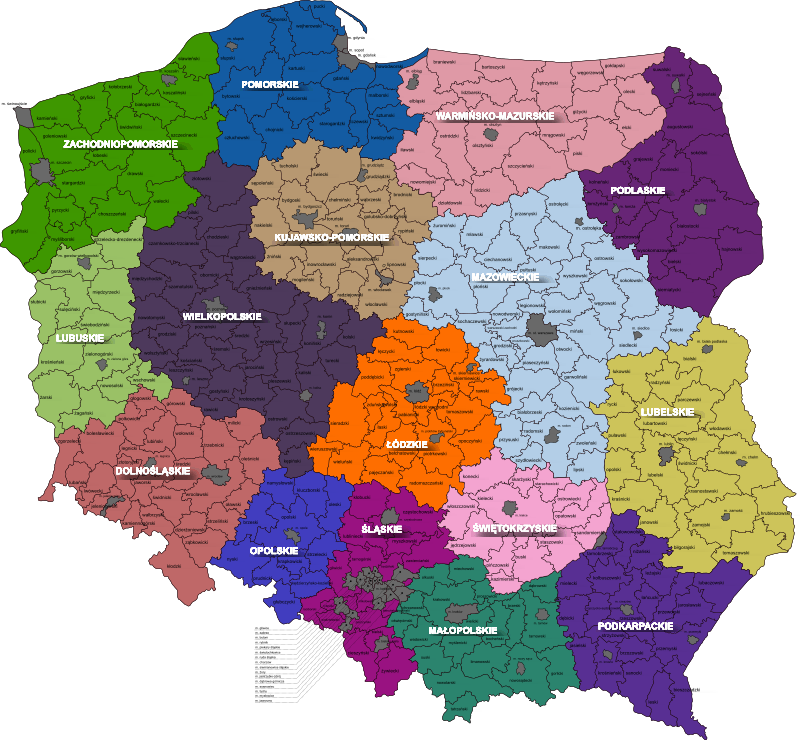 clipart map of poland - photo #40
