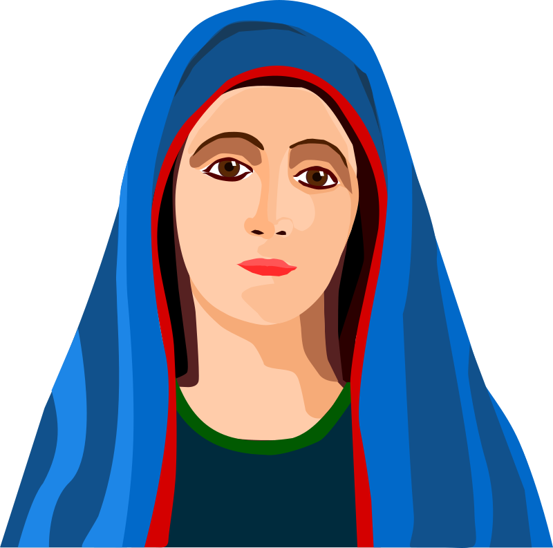 blessed mother clipart - photo #26