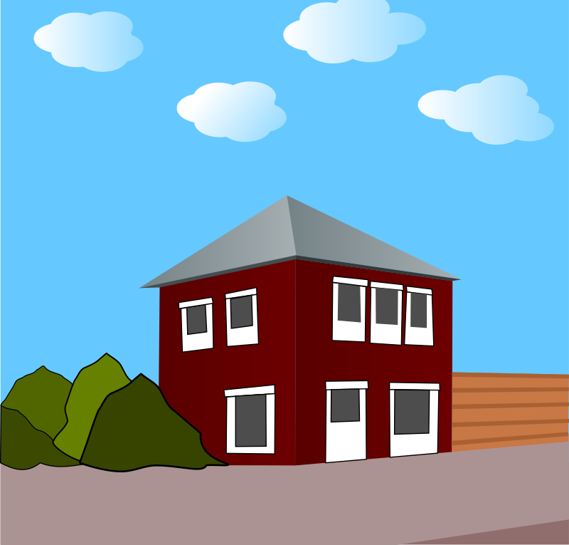 clipart of a big house - photo #10
