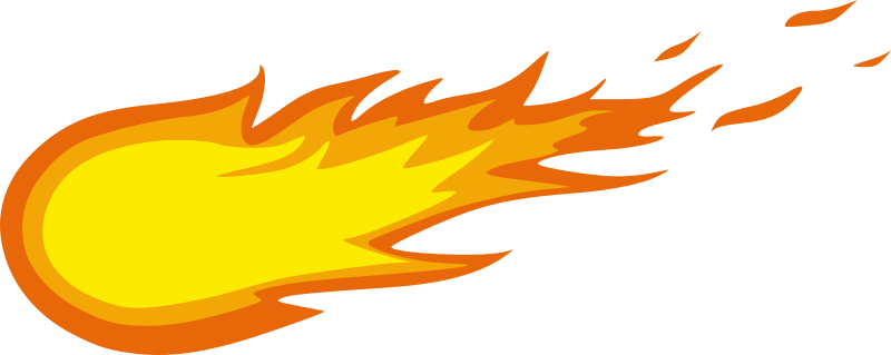 Clipart - Fireball